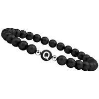 GOOD.designs Perlenarmband in Schwarz | Gr.: onesize