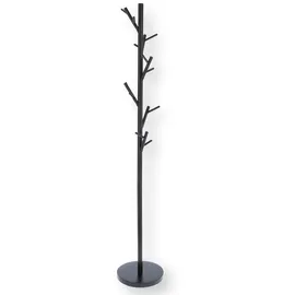 JAN KURTZ Garderobenständer Tree 170 x 28 cm Schwarz