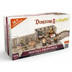 Dungeons & Lasers - Fantasy Props Pack (Unbemalt)