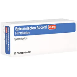 SPIRONOLACTON Accord 25 mg Filmtabletten 50 St