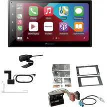 EHO Pioneer SPH-DA160DAB 2-DIN Autoradio Apple CarPlay Android Auto Bluetooth DAB USB passend für Ford Transit 2006-2013 schwarz