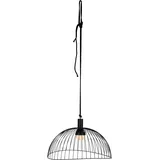 just light. Außen-Deckenleuchte Ø 46 cm schwarz