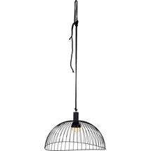 just light. Außen-Deckenleuchte Ø 46 cm schwarz