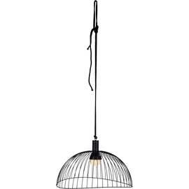 just light. Außen-Deckenleuchte Ø 46 cm schwarz