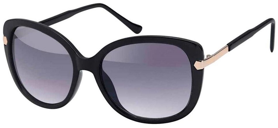 BEZLIT Eyewear Retrosonnenbrille Polarisierte Damen Schmetterlings Sonnen Brille (1-St) mit polarisierten Linsen schwarz