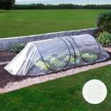 NATIV Folientunnel aus transparenter PVC-Folie, modular erweiterbarer Pflanztunnel