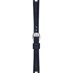Tissot - Leder Desir Lederband Blau T600050194 - alligator-prägung,blau,rind