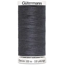 Jeansgarn [9455] | 100 m | Gütermann – grau