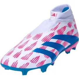 adidas Predator League Laceless FG  Cloud White / Solar Blue / Solar Pink 44 2/3