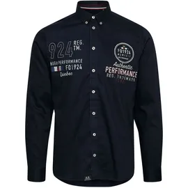 FQ1924 Langarmhemd Blau M