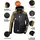 KILLTEC Herren Skijacke/Funktionsjacke mit abzippbarer Kapuze und Schneefang KSW 70 MN SKI JCKT, blasses oliv, M,
