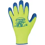 strongHand Handschuhe Harrer Gr.9 gelb/blau EN 388