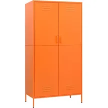 vidaXL Evsegniia Kleiderschrank 90x50x180 cm orange