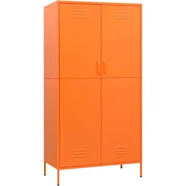 vidaXL Evsegniia Kleiderschrank 90x50x180 cm orange