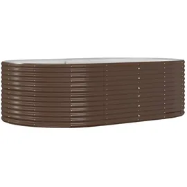 vidaXL Hochbeet 212 x 140 x 68 cm Braun