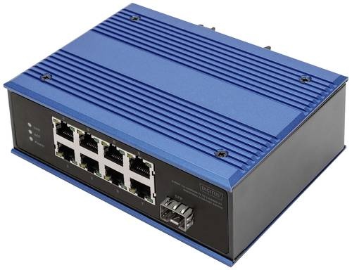 Digitus DN-651132 Industrial Ethernet Switch 8 + 1 Port 10 / 100MBit/s