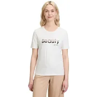 Betty Barclay Basic Shirt mit Aufdruck in Patch Cream/Black