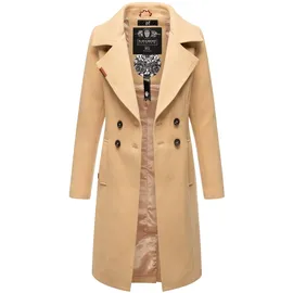 Navahoo Wintermantel »Wintermantel Wooly«, beige,