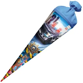 ROTH Schultüte 70 cm groß mit stabiler Rot(h)-Spitze – 1 Stück (677556)