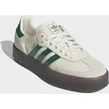 adidas Sambae Damen Weite E Cream White/Bold Green/Collegiate Green 40
