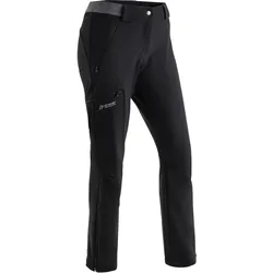 Funktionshose MAIER SPORTS "Norit winter W", Damen, Gr. 46, Normalgrößen, schwarz, 47% Polyamid, 45% Polyester, 8% Elasthan, Hosen, Damen Winter Trekkinghose, atmungsaktive Outdoorhose, Regular Fit