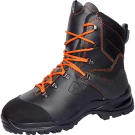 Solidur Forstsicherheitsstiefel KAILASH Gr.43 schwarz/orange GlattlederS3 HRO CI HI SRC