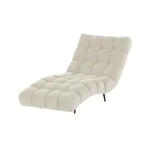 Switch Relaxliege Delphi Velours 80 x 91 x 166 cm Beige