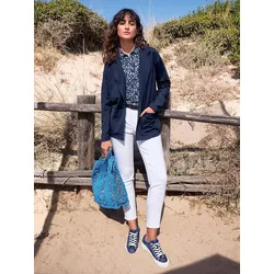 Jersey-Blazer Rabe blau, 46