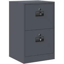 vidaXL Aktenschrank 44 x 50 x 106,5 cm Anthrazit