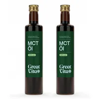 greatvita MCT Öl auf Kokosölbasis C8 & C10 Fettsäuren 2x500 ml