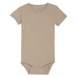 MINYMO Kinder Kurzarmbody "Body SS" in Braun | Gr.: 86