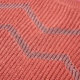 vidaXL Kinderpullover Gestrickt Mittelrosa 116