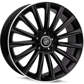 Keskin Tuning KT18 7,0 x 17 5 x 112 ET38 MB66,6 Matt Black Lip Polish