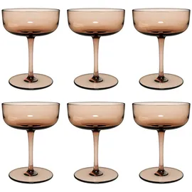like. by Villeroy & Boch Like Glass 100 ml 6er Set Clay - DS
