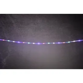 Trendline LED-Lichterschlauch Mini Außen 10 m bunt (RGB) mit Timer, 8 Lichteffekten