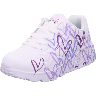 White Synthetic / Light Purple Trim 31