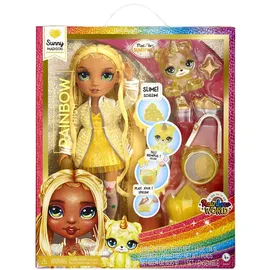 MGA Entertainment Rainbow High Classic Rainbow Fashion Doll- Sunny Yellow