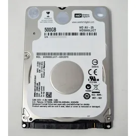Western Digital AV-25 500 GB 2,5" WD5000LUCT