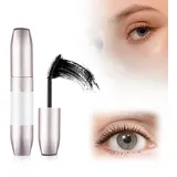 Wimperntusche, 2024 New Wimpernserum, Wasserdicht Mascara, Langanhaltende Wasserfeste Wimperntusche mit 4D-Faser (Schwarz-1PCS, 8g)