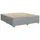 vidaXL Boxspringbett 180 x 200 cm Hellgrau
