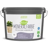 SCHÖNER WOHNEN FARBE Dispersionsfarbe »Naturell Mineralfarbe «, weiß, 10,0L - weiss
