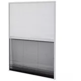 vidaXL Insektenschutz-Plissee für Fenster Jalousie Aluminium 80x100 cm