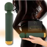 Luxus Wand Massagestab Silky Touch Massager Vibrator Silikon Akku Rechargeable