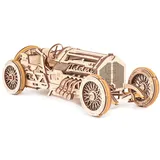 UGEARS Mechanischer Holzmodell-bausatz U-9 Grand Prix Auto 348 Teile
