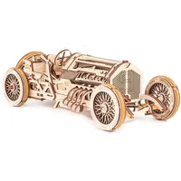 UGEARS Mechanischer Holzmodell-bausatz U-9 Grand Prix Auto 348 Teile