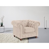 Home Affaire Chesterfield B/T/H: 105/69/74 cm«, beige