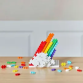 Plus-Plus Kreativ Bausteine Regenbogen 100-tlg. 9604265