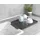 Wenko Abtropfmatte Linea 40 x 30 x 3 cm grau