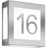 CMD Creative Metalldesign Hausnummernleuchte 42/HN/A Weiß/Türkis