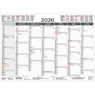 Korsch Verlag Tafelkalender A5 2026